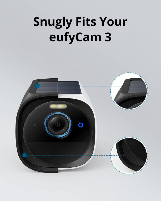 Hlavní obrázek Zabezpečení ANKER Eufy 2 set silicone skins in black for EufyCam 3