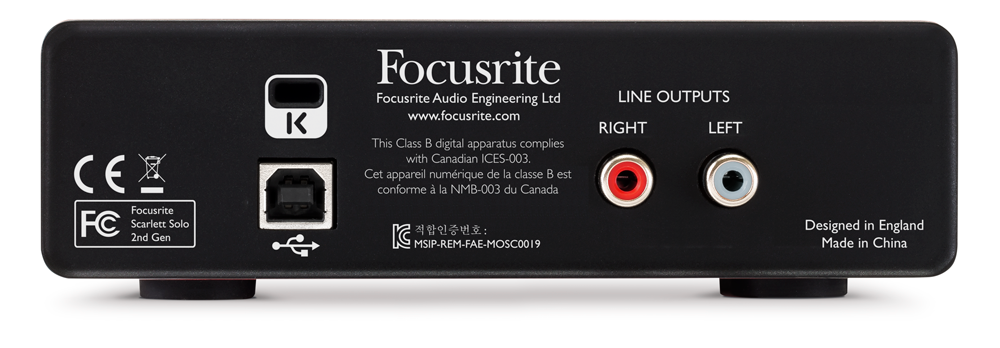 Hlavní obrázek USB zvukové karty FOCUSRITE Scarlett Solo 2nd Gen
