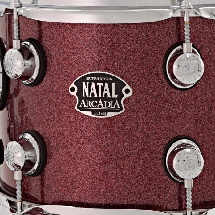 Hlavní obrázek 22“; 10“, 12“; 16“ NATAL KAR-UFX-RDS Arcadia UFX - Red Sparkle