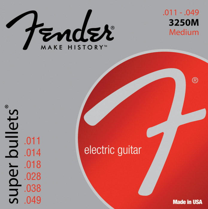 Levně Fender 3250M Super Bullet - .011 - .049