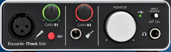 Hlavní obrázek USB zvukové karty FOCUSRITE iTrack Solo Lightning