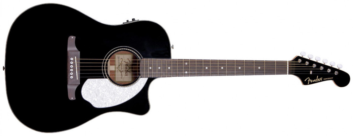 Hlavní obrázek Dreadnought FENDER Sonoran SCE Black
