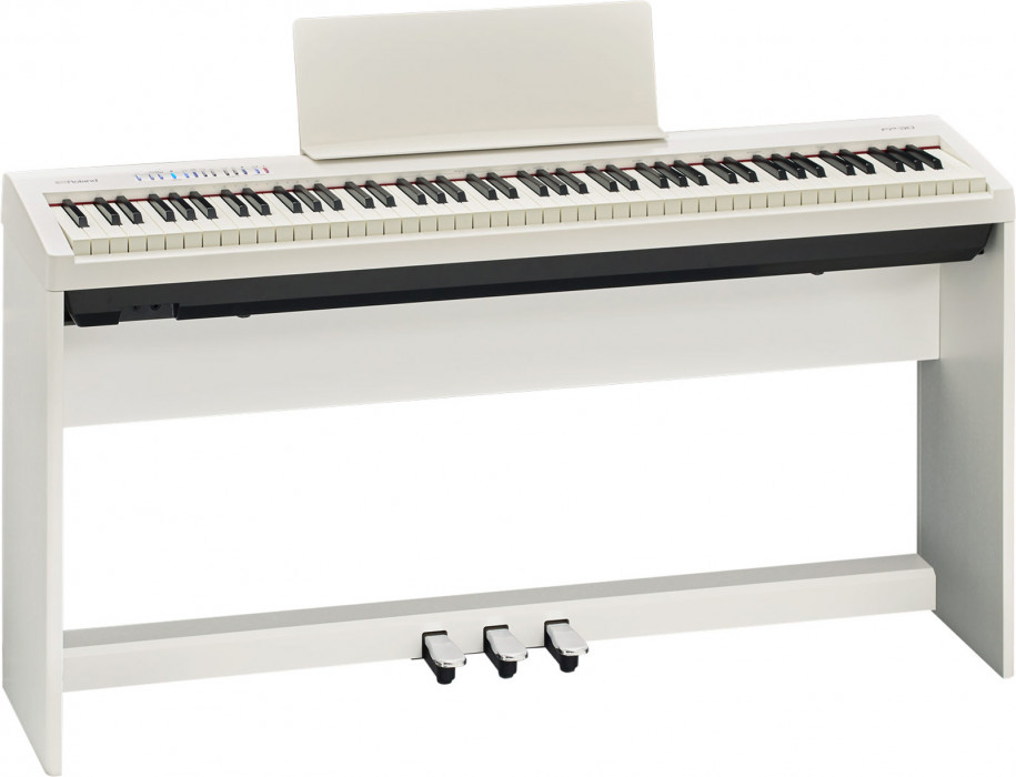Hlavní obrázek Digitální piana ROLAND FP-30 WH Set
