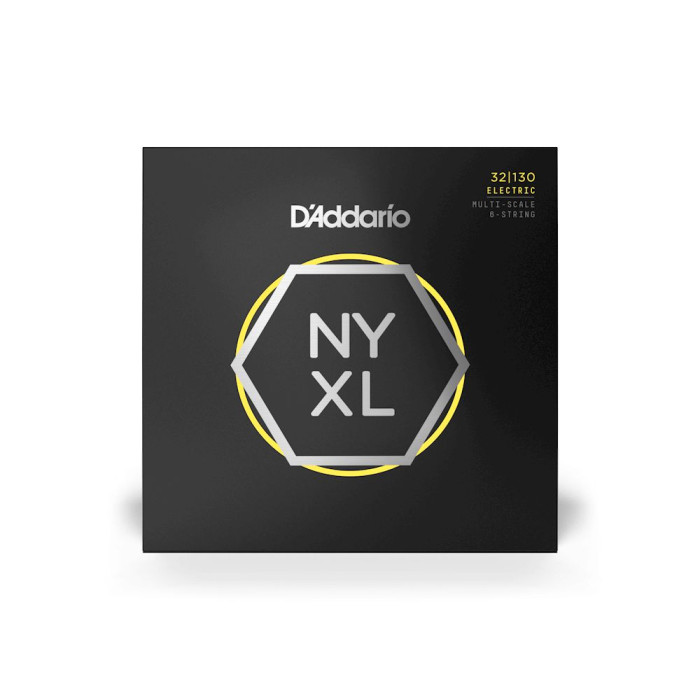 Hlavní obrázek Vícestrunné a ostatní sady pro baskytaru D'ADDARIO NYXL32130MS Hybrid Light 6-String, Multiscale, NYXL 32-130