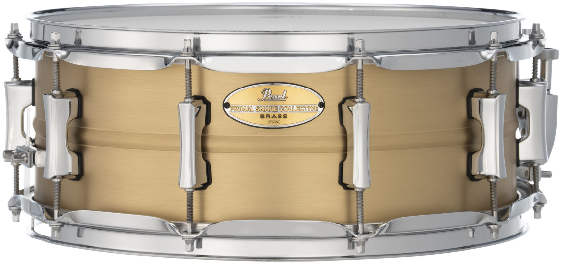 Hlavní obrázek 14" PEARL PSC1455B Primal Snare Collective 14” x 5,5” - Brushed Natural Brass