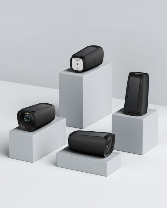 Hlavní obrázek Zabezpečení ANKER Eufy 2 set silicone skins in black for EufyCam 3