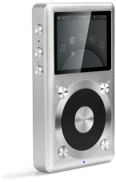 Hlavní obrázek Profesionální CD/DVD/USB/SD/MC přehrávače FIIO X1 silver