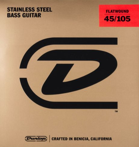Dunlop DBFS45105M Flatwound Bass 45-105 Obrázek