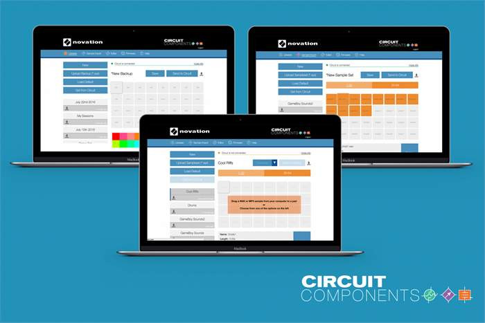 Hlavní obrázek MIDI kontrolery NOVATION Circuit