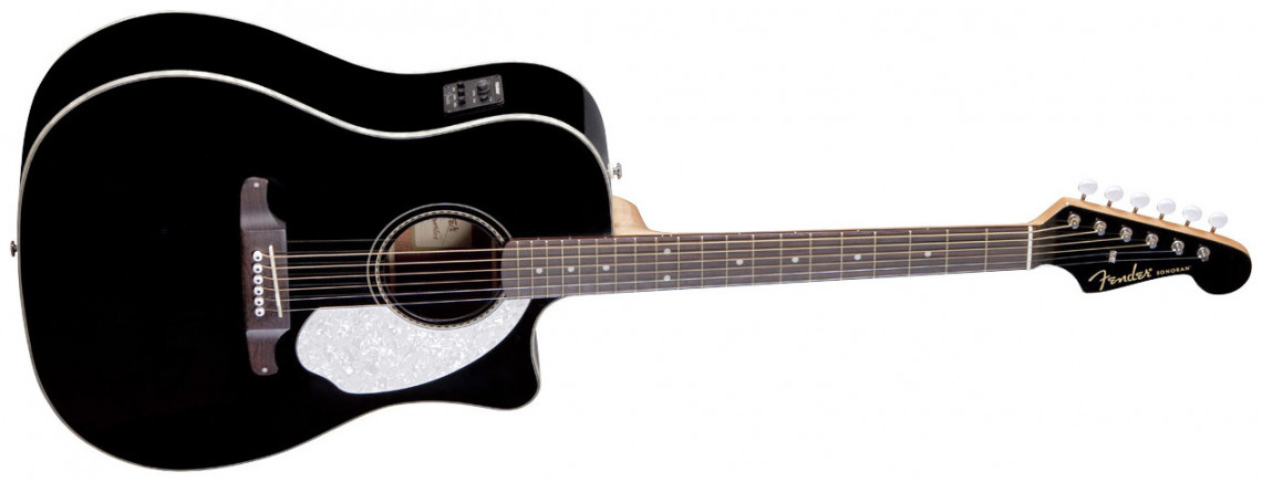 Hlavní obrázek Dreadnought FENDER Sonoran SCE Black