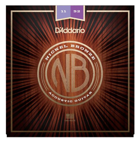 Levně D'Addario NB1152 Nickel Bronze Acoustic Custom Light