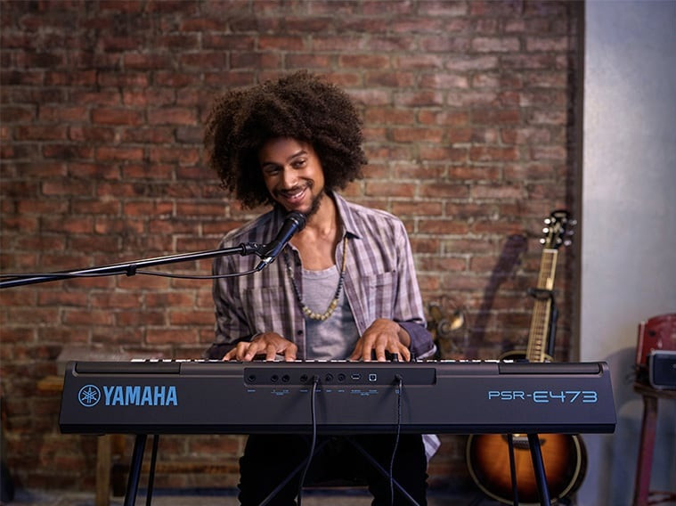Hlavní obrázek Keyboardy/Klávesy/Kontrolery YAMAHA PSR-E473 B-Stock