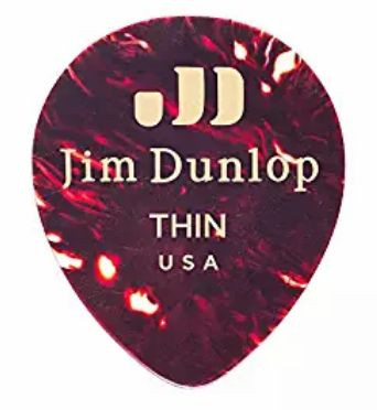 Levně Dunlop Genuine Celluloid Shell 485P05MD Thin