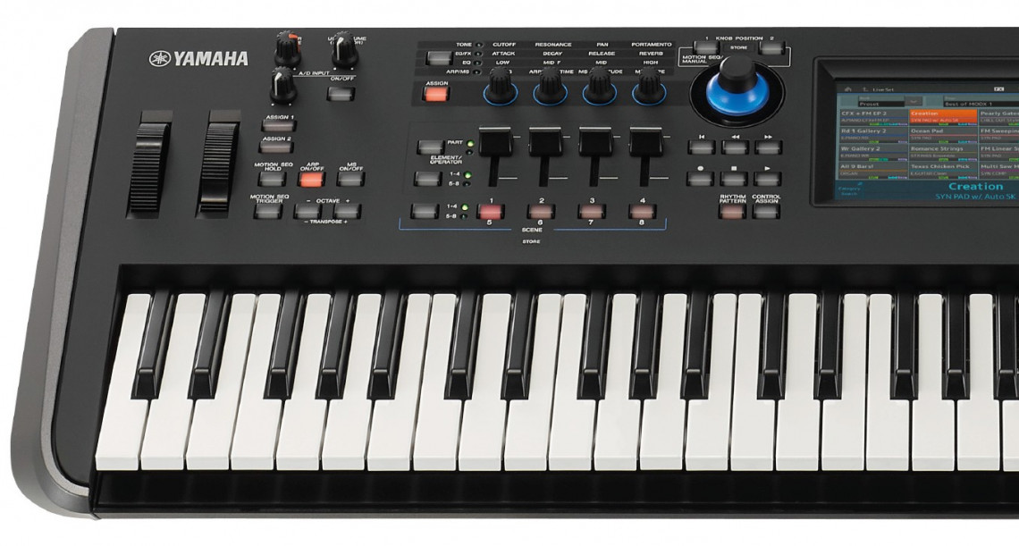 Hlavní obrázek Syntezátory, varhany, virtuální nástroje YAMAHA MODX6