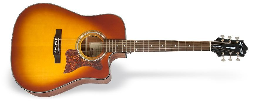 Hlavní obrázek Dreadnought EPIPHONE Masterbilt DR-400MCE Violin Burst