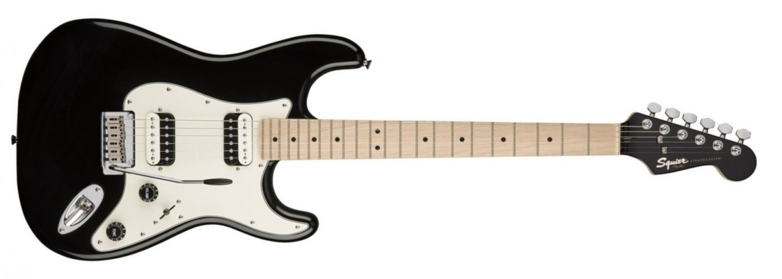 Hlavní obrázek ST - modely FENDER SQUIER Contemporary Stratocaster HH Black Metallic Maple