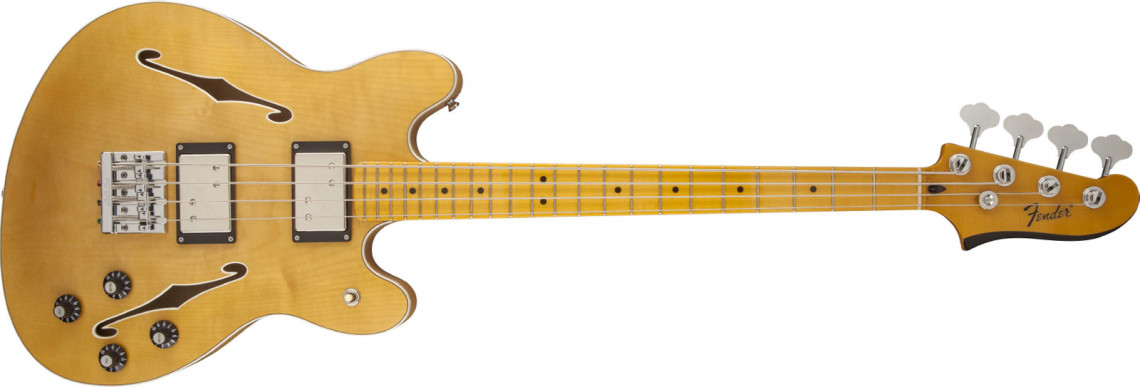 Hlavní obrázek Alternativní  FENDER Starcaster Bass, Maple Fingerboard - Natural