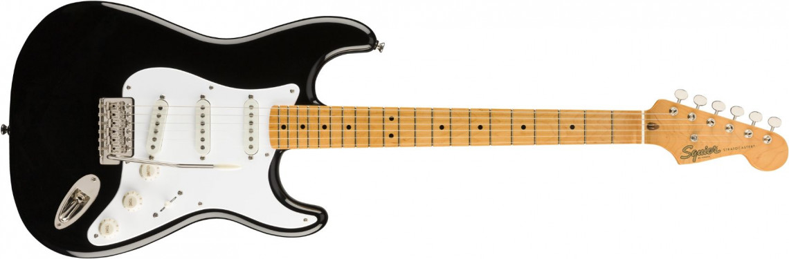 E-shop Fender Squier Classic Vibe 50s Stratocaster Black Maple
