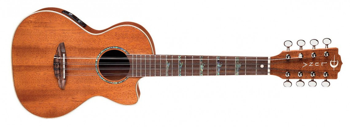 Hlavní obrázek Ostatní LUNA GUITARS High Tide 8-String AE Ukulele Satin Natural