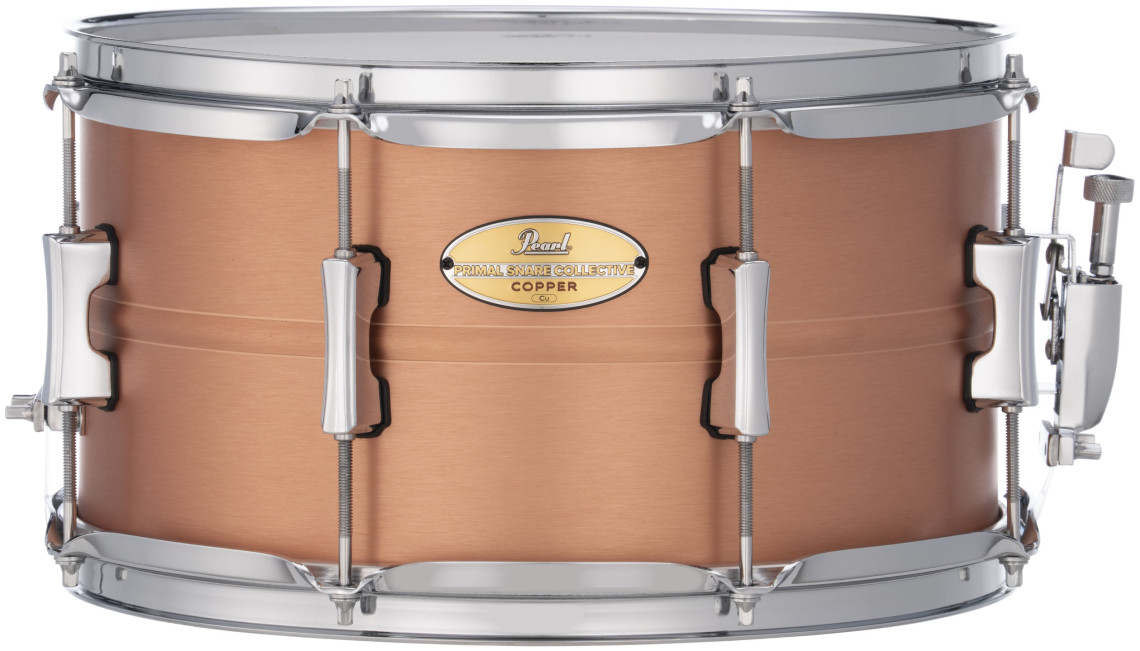 Hlavní obrázek 13" PEARL PSC1370C Primal Snare Collective 13”x7” - Brushed Copper Finish