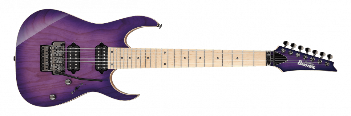 Hlavní obrázek 7strunné IBANEZ RG752AHM-RPB RG Prestige - Royal Plum Burst