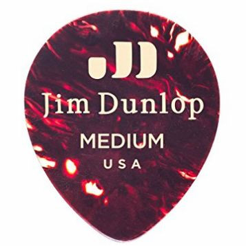Levně Dunlop Genuine Celluloid Shell 485P05MD Medium