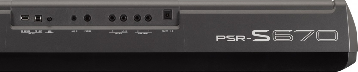Hlavní obrázek Workstationy YAMAHA PSR-S670