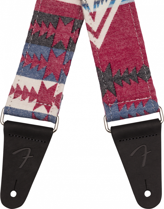 Hlavní obrázek Nylonové/textilní FENDER 2" Zion Strap, Red Aztec