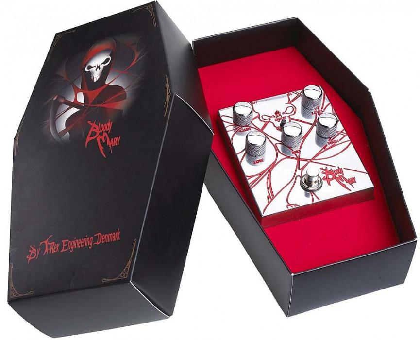 Hlavní obrázek Overdrive, distortion, fuzz, boost T-REX Bloody Mary, heavy metal distortion