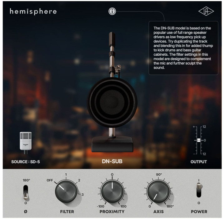 Hlavní obrázek Dynamické nástrojové mikrofony UNIVERSAL AUDIO SD-5