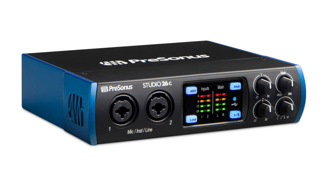 Hlavní obrázek USB zvukové karty PRESONUS Studio 26c
