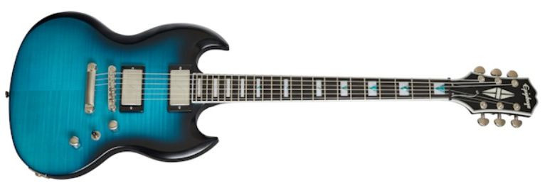 Hlavní obrázek SG EPIPHONE SG Prophecy Blue Tiger Aged