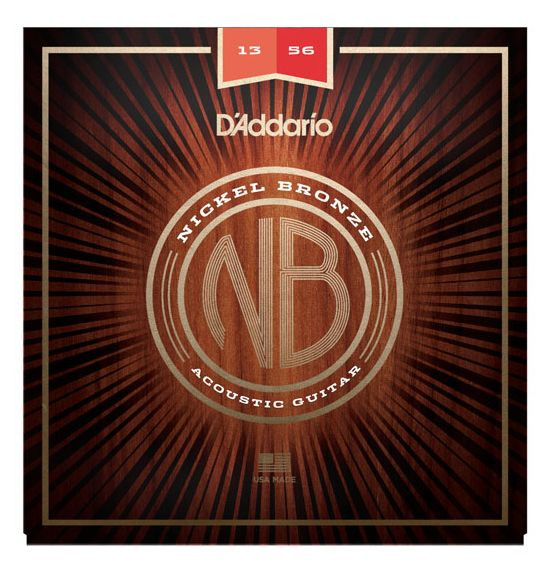 Levně D'Addario NB1356 Nickel Bronze Acoustic Medium