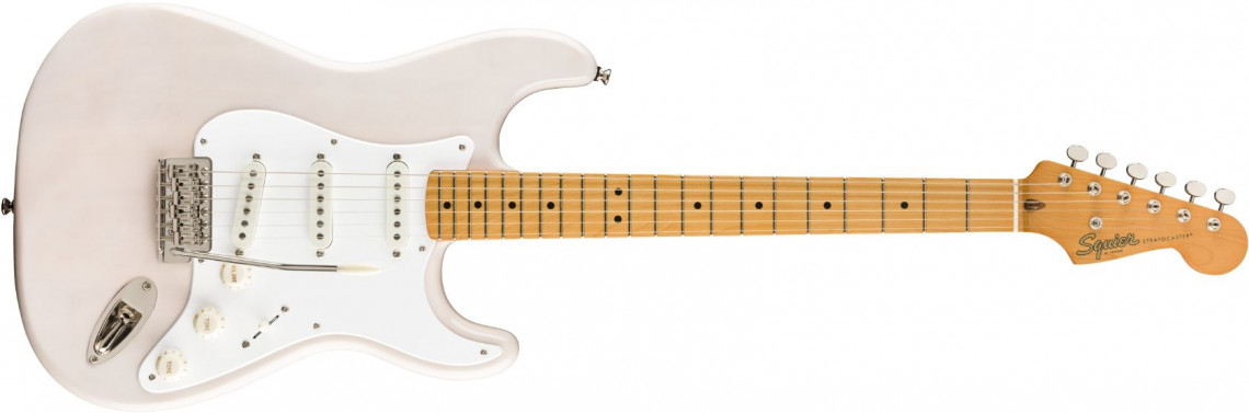 E-shop Fender Squier Classic Vibe 50s Stratocaster White Blonde Maple