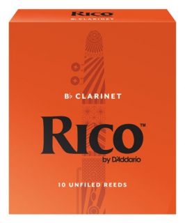 Hlavní obrázek Bb klarinet RICO RCA1020 Bb Clarinet Reeds 2.0 - 10 Box