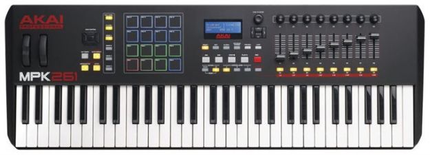 Hlavní obrázek MIDI keyboardy AKAI MPK 261