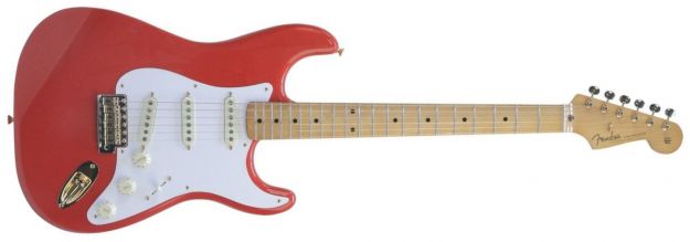 Hlavní obrázek ST - modely FENDER FSR Limited Edition 50s Stratocaster Fiesta Red Maple