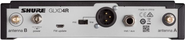 Hlavní obrázek S klopovým mikrofonem (lavalier) SHURE GLXD14R/85