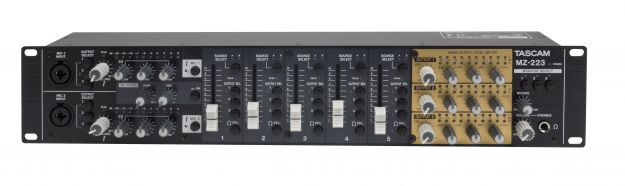 Hlavní obrázek Rackové, zónové a automatické mixážní pulty TASCAM MZ-223