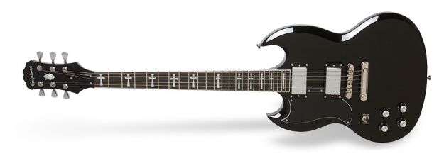 Hlavní obrázek Levoruké EPIPHONE Tony Iommi Signature SG Custom Left Handed Ebony
