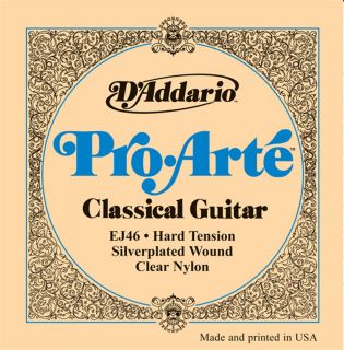 Hlavní obrázek Hard tension D'ADDARIO EJ46 Classic Nylon Pro Arté Heavy - .0285 - .044