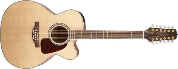 Hlavní obrázek Dvanáctistrunné TAKAMINE GJ72CE-12, Rosewood Fingerboard - Natural