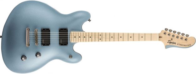 Hlavní obrázek Semiakustické a jazzové FENDER SQUIER Contemporary Active Starcaster Ice Blue Metallic Maple