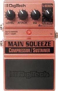 Hlavní obrázek EQ, kompresor, sustainer DIGITECH Main Squeeze