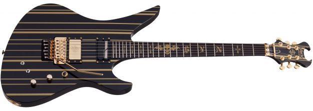 Hlavní obrázek Hard&heavy SCHECTER Synyster Custom-S Black with Gold Stripes