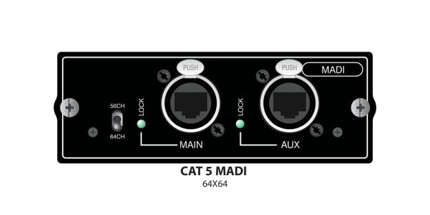 Hlavní obrázek Příslušenství k digitálním mixům SOUNDCRAFT Si Cat5 MADI Card