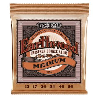 Hlavní obrázek Tvrdost .013 ERNIE BALL P02144 Phosphor Bronze Power Slinky - .013 - .056