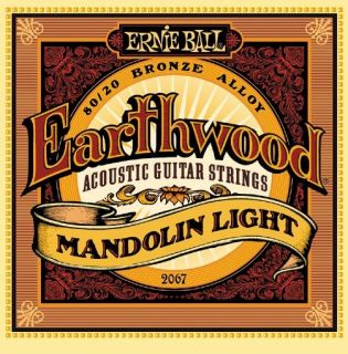 Hlavní obrázek Pro mandolíny ERNIE BALL 2067 5-string Earthwood Mandolin Medium 80/20 - .009 - .034