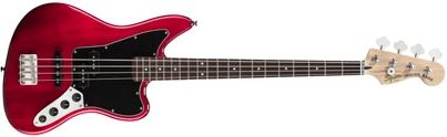 Hlavní obrázek Alternativní  FENDER SQUIER Vintage Modified Jaguar Bass Special, Rosewood Fingerboard - Crimson Red Transparent