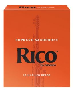 Hlavní obrázek Soprán saxofon RICO RIA1025 Soprano Saxophone Reeds 2.5 - 10 Box